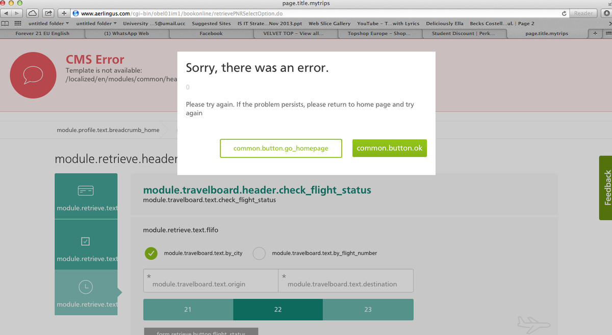 KateCostello2's tweet photo. @AerLingus Story with your website?? https://t.co/s7sB8bK8Ft