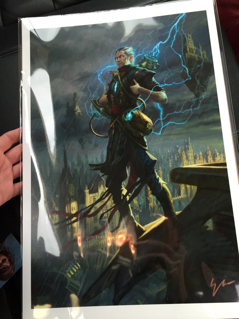 norbert88's tweet photo. Another pickup from #gppitt Will get framed to go with my Dack Fayden and Steam Vents. @KittyKuriosity #teamizzet https://t.co/Cdf5r81QBM