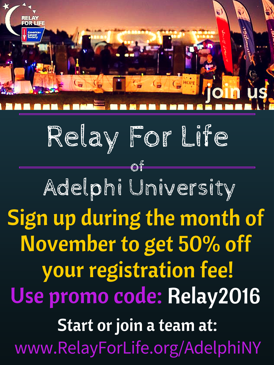 AdelphiRelay's tweet photo. Happy Sunday! Make sure you're registered for Relay!! https://t.co/YDiCscf0Kv #adelphirelay #paintadelphipurple https://t.co/36XBbOclp2