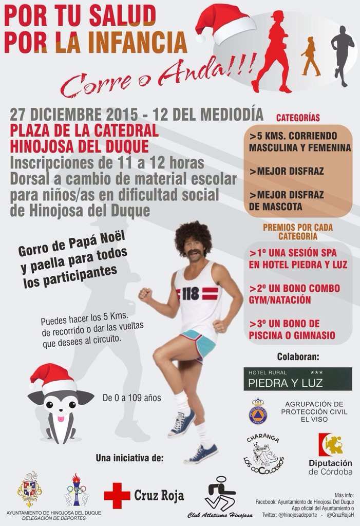 hinojosadeporte's tweet photo. Una nueva iniciativa de la delegación de deportes del ayuntamiento de Hinojosa y cruz roja. No faltes!!! https://t.co/f1hX85H6Rh