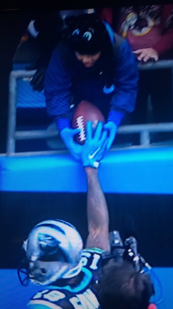 tonestradamus's tweet photo. Look at this thug Cam Newton, had to tell my kids to look away from the TV https://t.co/MQBR5HXaFQ