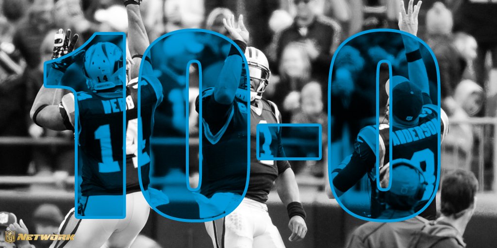 nflnetwork's tweet photo. 10 games. 10 wins.

@Panthers still perfect. https://t.co/DNhMTiUFtS