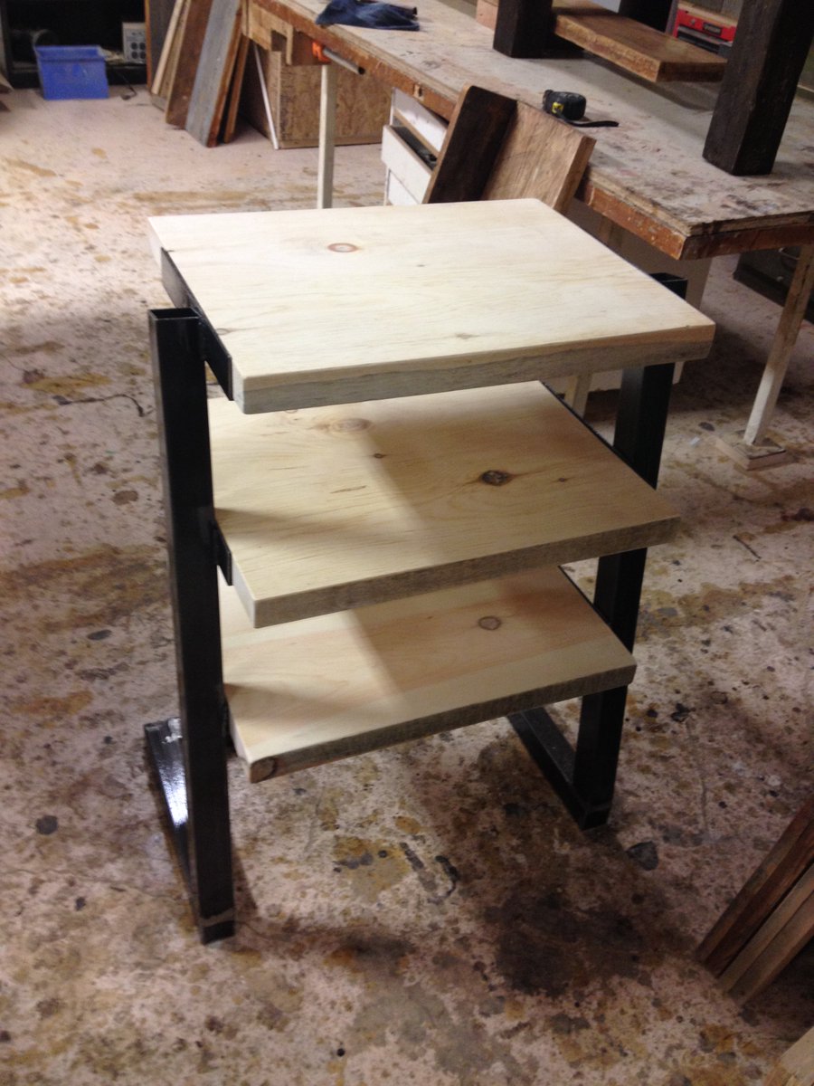 ForeverIntr's tweet photo. Check out our Half-of-a-z shelving units! #reclaimedwood #furniture #Junction2015 #homedecor #Toronto #creativity https://t.co/z0LCf9v9kQ