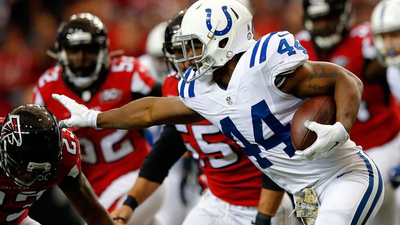 11AliveNews's tweet photo. STORY | Vinatieri kicks another winner, Colts beat Falcons 24-21 | https://t.co/2PBXJaKGBC #FalconsvsColts https://t.co/vmrPDf8e6j