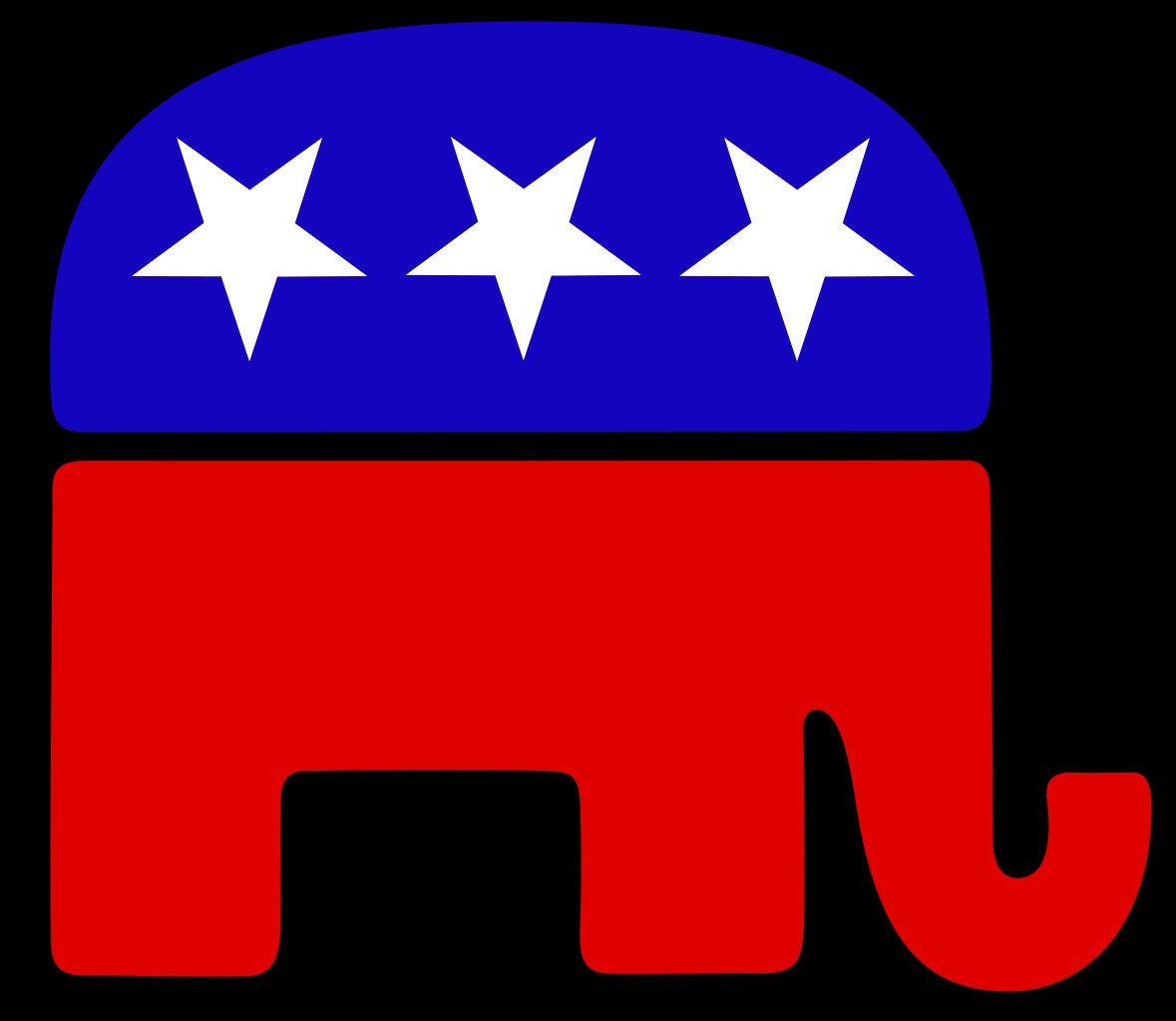 TruthTeamOne's tweet image. #RejectedResearchProjects Why are the stars on the GOP logo inverted pentagrams, a satanic symbol?