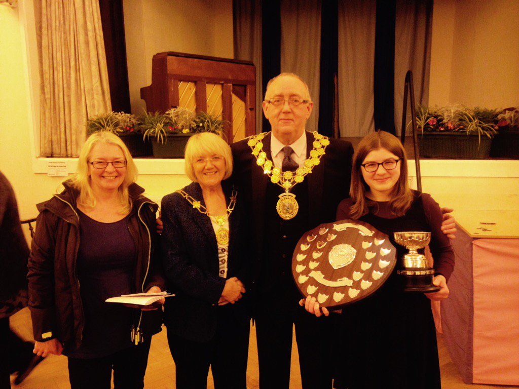 Haydn Wood musical awards last night, fantastic musicians with a lifetime of talent ahead of them, thanks Margaret