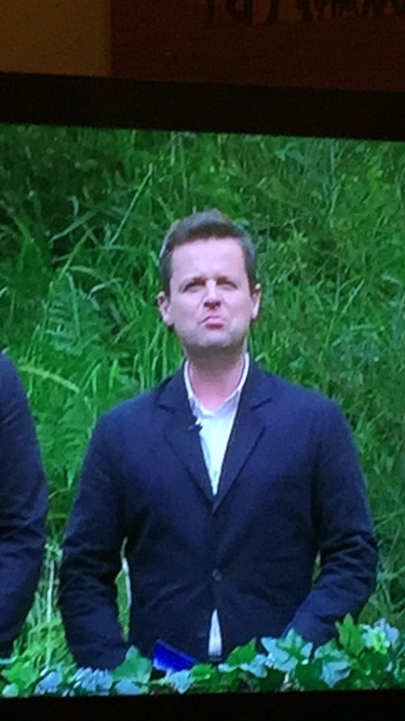 amyprice92's tweet photo. @antanddec you okay there Dec? #somethingupyourbum @imacelebrity https://t.co/Fd05Qh9wVp