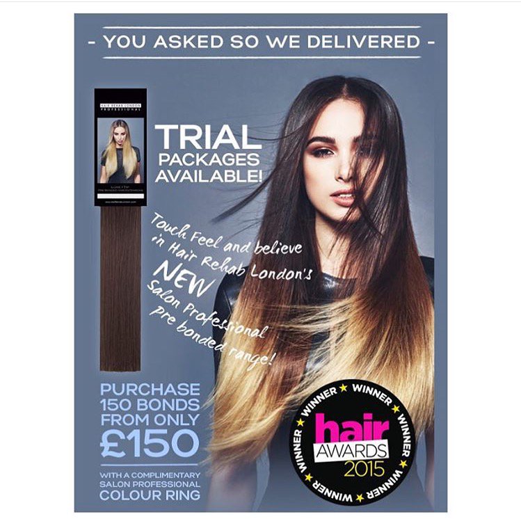 HairRehabLondon's tweet photo. SALON ALERT: Back by popular demand!!! #TrialPackage #YouAskedSoWeDelivered ππΌ
pr@hairrehablondon.com βοΈ https://t.co/oTn8oEnCcT