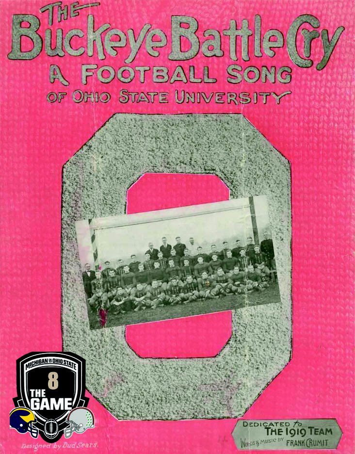 bigjonstudio's tweet photo. 8- 1919 Buckeye Battle Cry original sheet music. #TBDITL #GoBucks #GoBlue @THEGAMEbook_ https://t.co/XVA1mV6g01