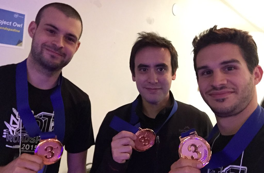 pellinglab's tweet photo. Woo hoo @BeCon_Hug wins third place at #IntelMakerON ! https://t.co/fBY1td8phB