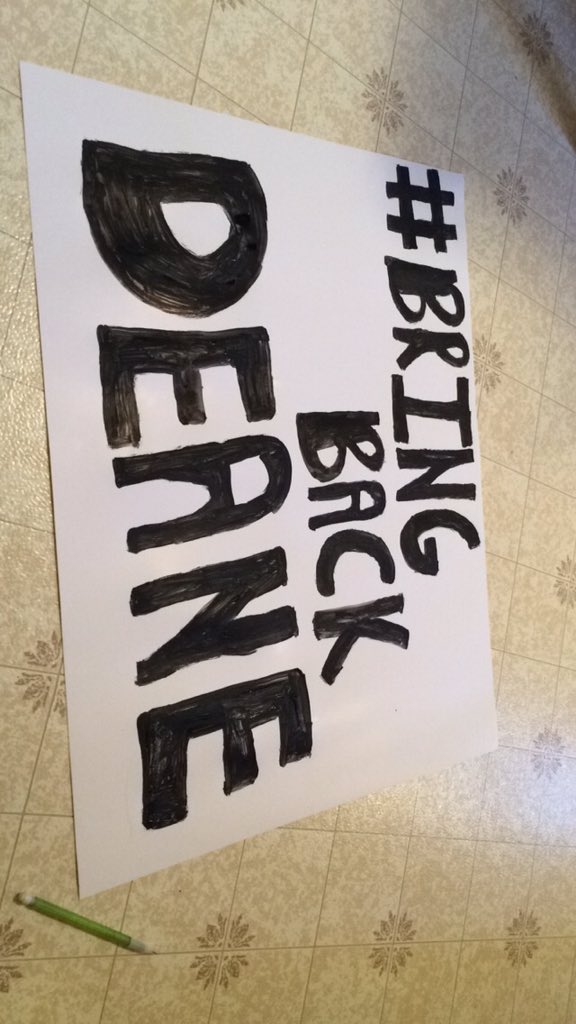 morgantayloo's tweet photo. #bringbackdeane #fatcoplovesus #welovethefatcop #monroefightsback @NBC29 https://t.co/TT9fOXXinM
