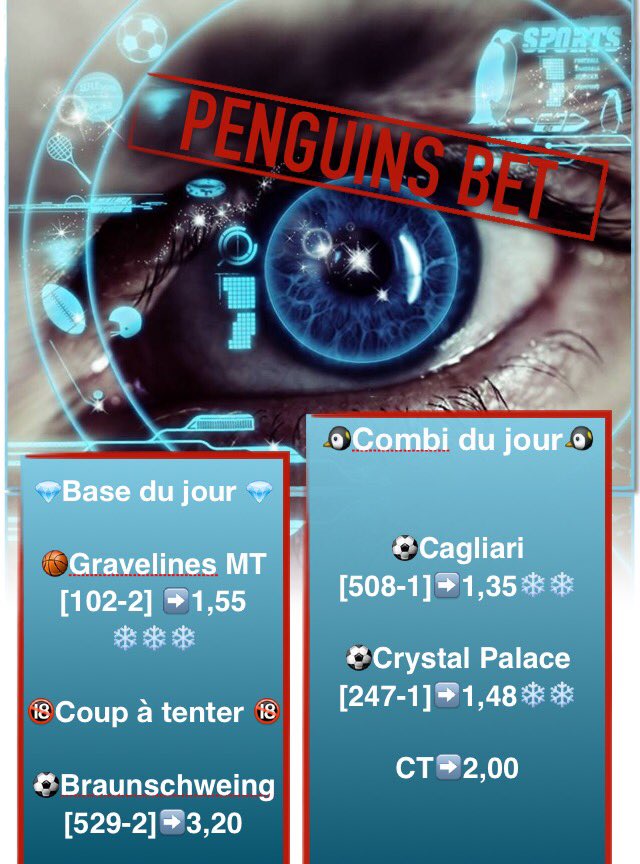 Penguins_Bet's tweet photo. Demain on est lundi , donc doucement les mises toujours 🐧 https://t.co/k1oxzT3xdW