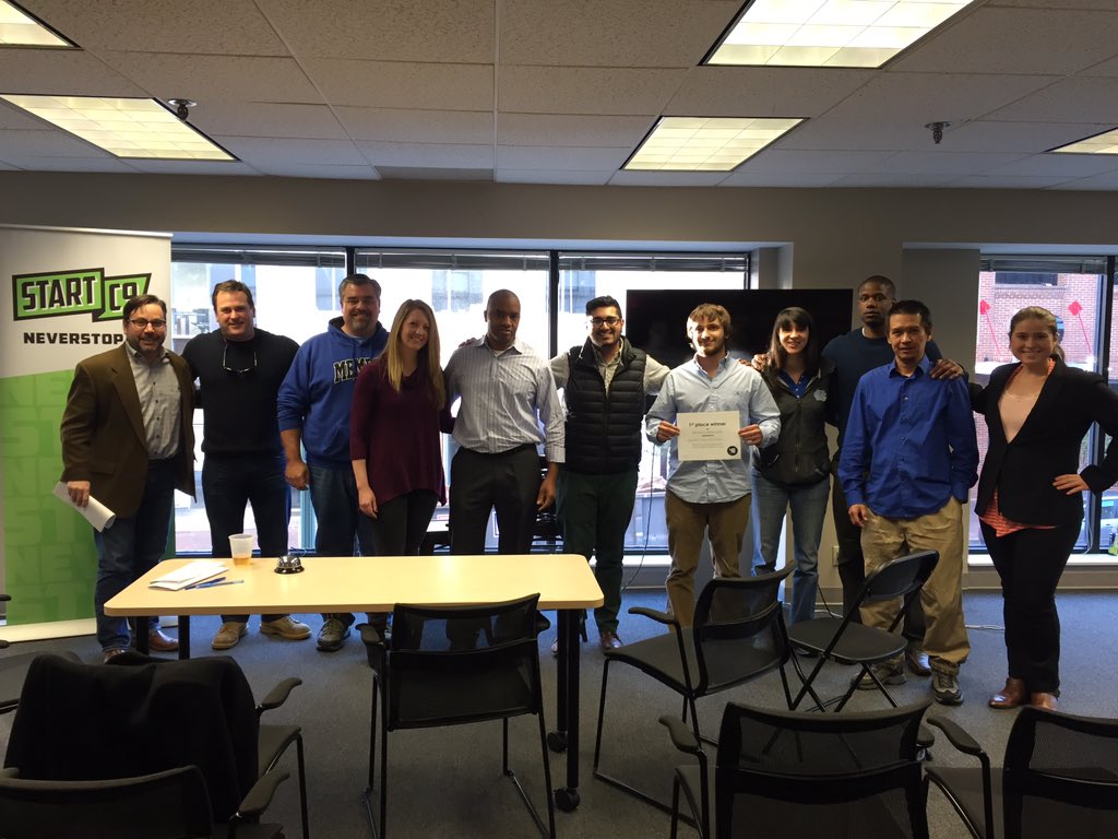 Start_Co's tweet photo. Congrats to our 1st & 2nd place teams Memphis Community Kitchen and BrainTrust! #48HRLaunch https://t.co/79e46stPzI