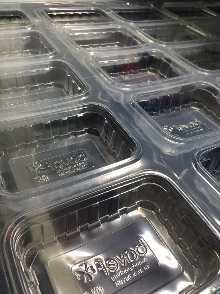 Yeni PP thermoform yatirimimiz ilk meyvelerini vermeye basladi..