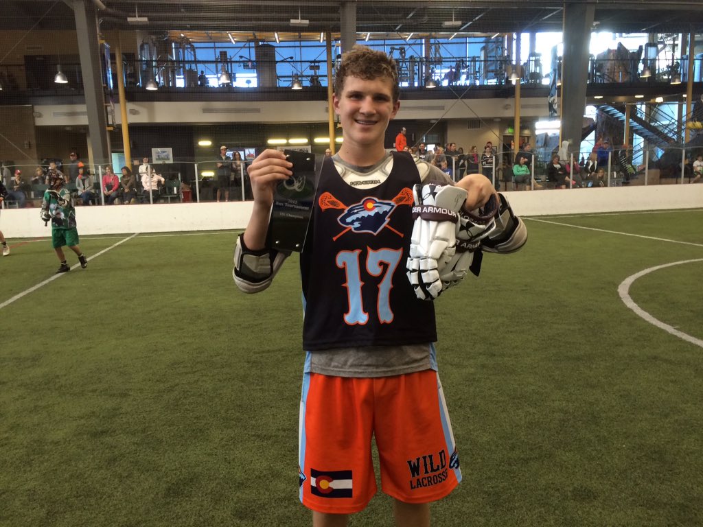 NDPLacrosse's tweet photo. Here is the 15U Under Armour MVP from the Championship game #MVP #FunInTheBox #Wild15U @MammothLax https://t.co/NmE6wKT7RG
