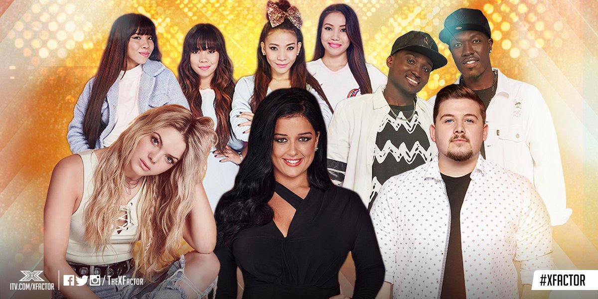 TheXFactor's tweet photo. And then there were five...
⭐️⭐️⭐️⭐️⭐️
@4thImpactMusic @CheChesterman @LaurenMurray @Louisa @ReggieNBollie
#XFactor https://t.co/DVwwK1TNrd
