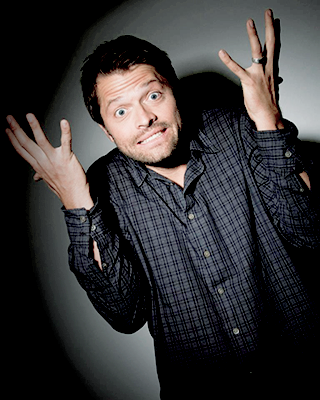 actorvschar's tweet image. misha collins // castiel