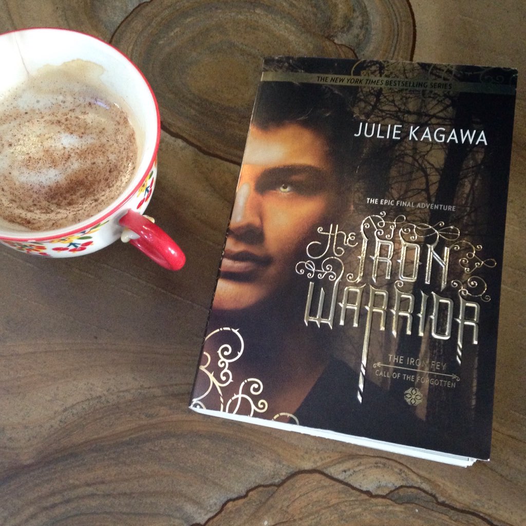 justinemagbooks's tweet photo. Coffee + #TheIronWarrior = Perfect Sunday -- the kind of math we can get behind. @Jkagawa @HarlequinTEEN #fabfinale https://t.co/Z1Nj6HeTfF