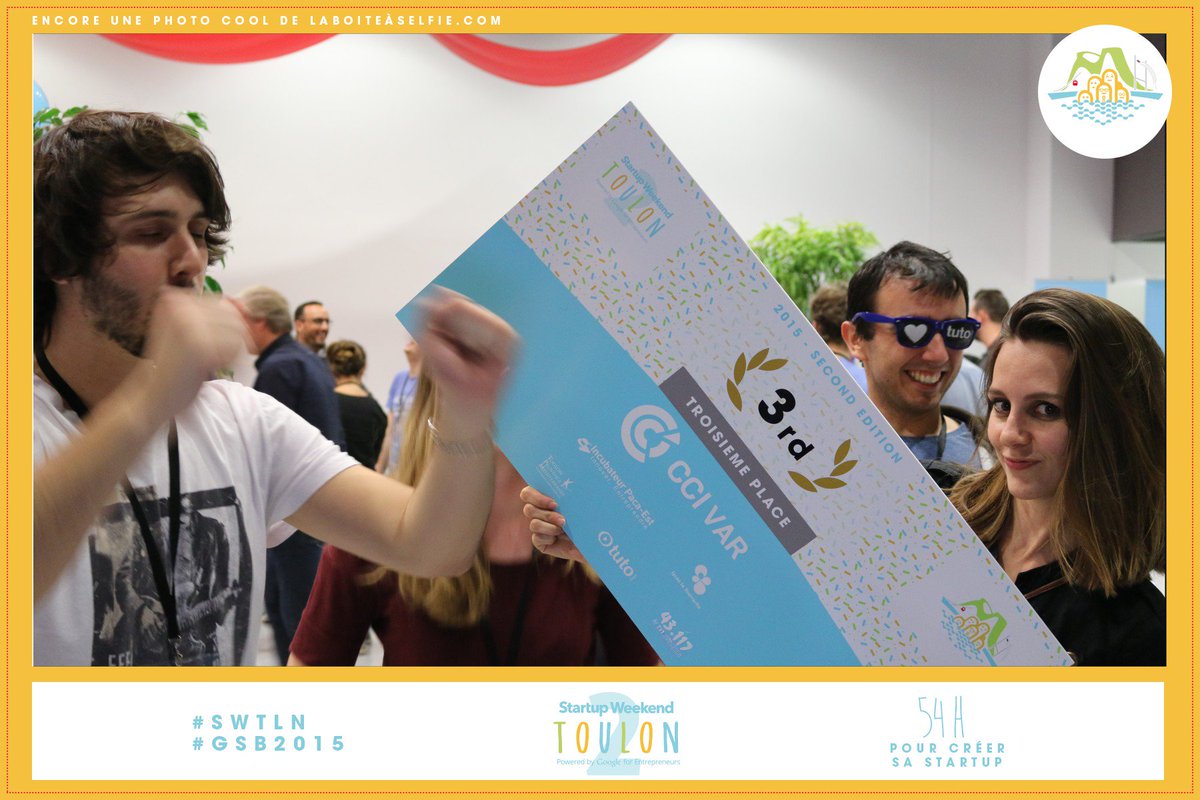 LaBoiteaSelfie's tweet photo. @swtoulon Startup Weekend Toulon 2 #swtln #GSB2015 https://t.co/1xTZ7tLGax https://t.co/HHexomdGkY