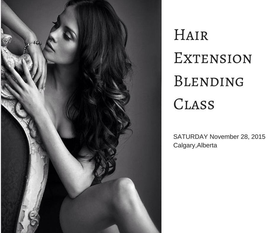 ExtHairTraining's tweet image. Join us for your blending class! Blend your hair extension clients hair to perfection! #lusheducation #YYCextensions