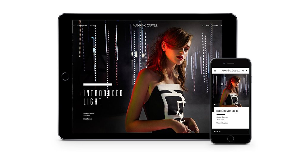 We're proud to present the new website for Australian-based fashion label MANNING CARTELL. manningcartell.com.au