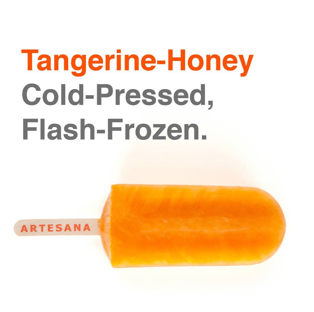 ArtesanaPops's tweet photo. Freshly squeezed California tangerine juice and a touch of local raw honey. 

#dtla #LosAngeles #local #dessert https://t.co/0SGNYEcR5c
