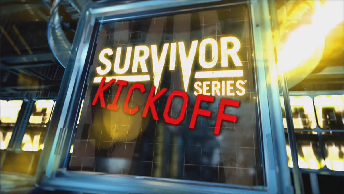 ClubWWE's tweet photo. The 2015 @WWE #SurvivorSeries Kickoff is UNDERWAY on @WWENetwork, presented by @MountainDew #Kickstart! https://t.co/MiZVF6wHVz
