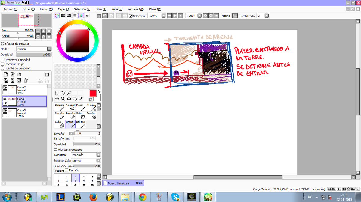 Klonoz's tweet image. #gamedevchile #gamedev Aaaah que rico trabajarsh