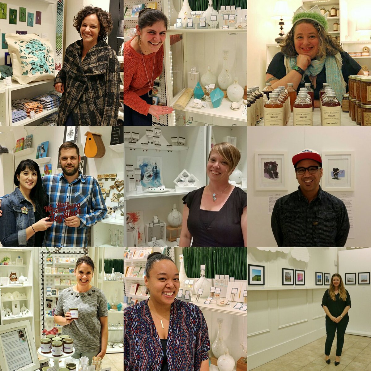 handmadeshowrm's tweet photo. #MeetTheArtist behind the fabulous work in the Showroom on our Facebook page!
https://t.co/dB54UWDo3d https://t.co/nj9Y0s6y43