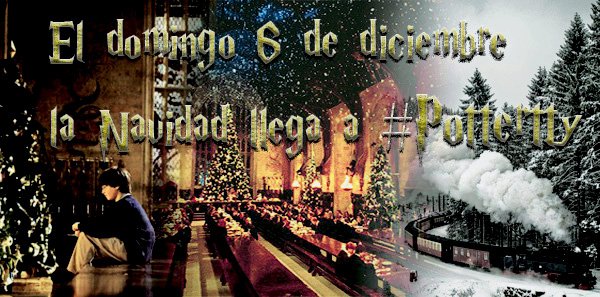 pottertty's tweet image. El domingo 6 de diciembre recrearemos la llegada de la Navidad a Hogwarts, con un gran roleo temático en #Pottertty.