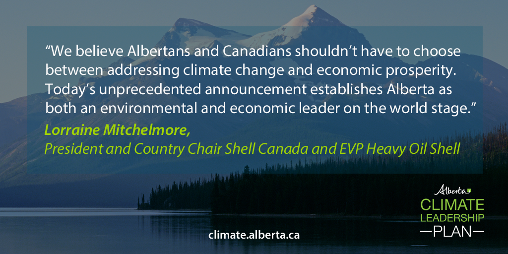 TarSandsSolns's tweet photo. RT @YourAlberta: Here's what industry leaders had to say about the #abclimate plan. https://t.co/MsR36n4bgs https://t.co/kM4N1ot9GS