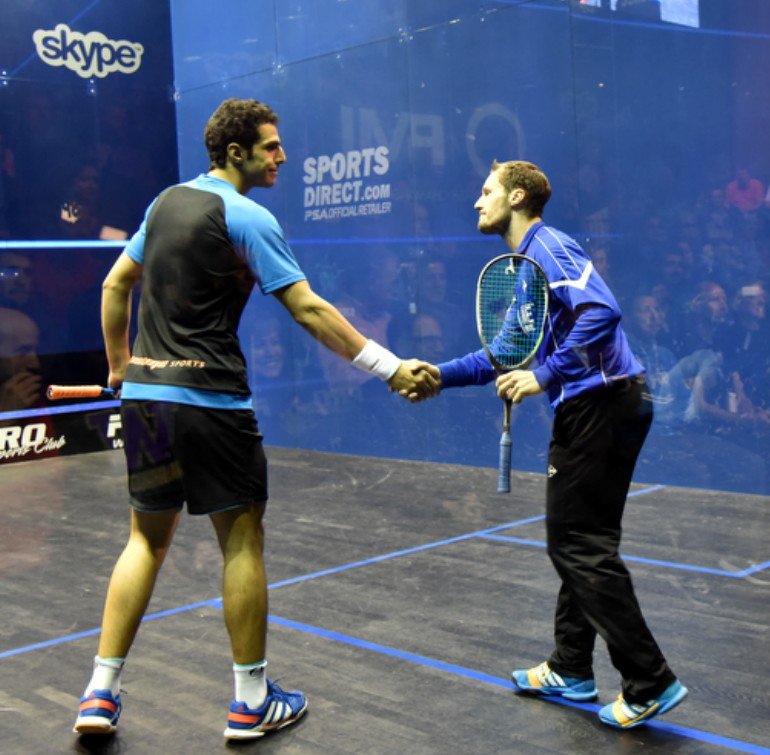 squashchamps's tweet image. We've had the preliminaries, we've had the anthem ... let's go for the final ...