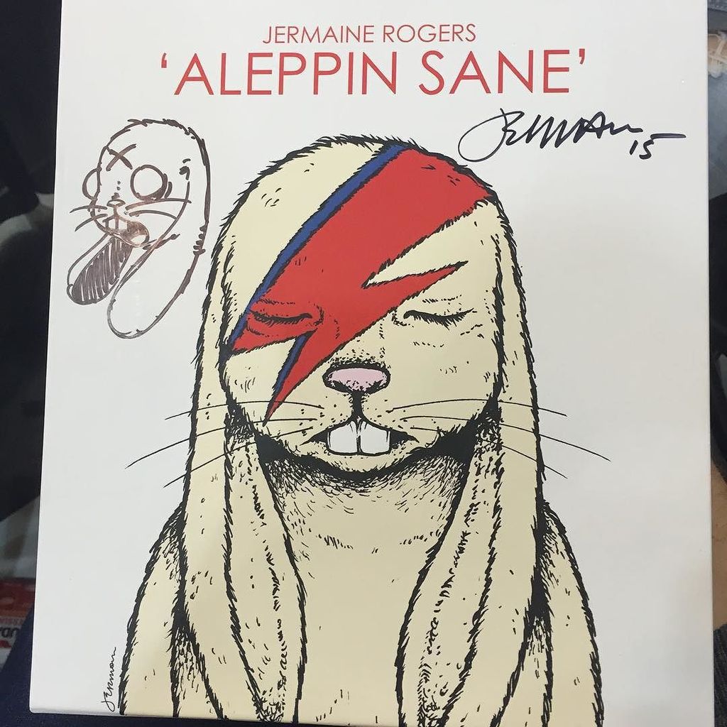 FoomToys's tweet photo. Picked up the last one and got it signed by the incredibly talented @jermainerogersart - e… https://t.co/jzeehEBsXX https://t.co/rN9uFdF8Ro