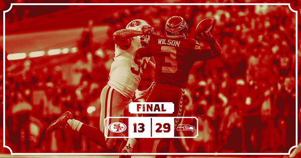 Final from CenturyLink Field. #SFvsSEA