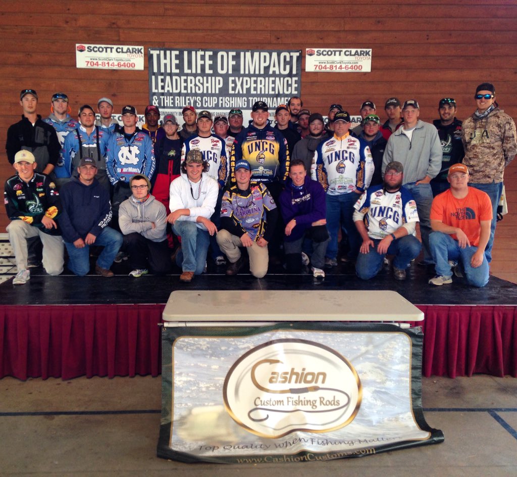 RileysCatch's tweet photo. Thank You to these collegiate anglers who spent their weekend investing in the next generation! #lifeofimpact https://t.co/h78GPKsgwL