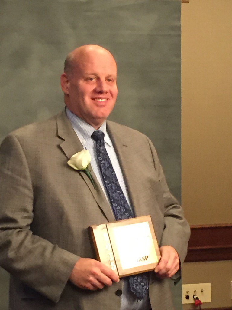 Rolland Abraham District 7 Principal of the Year