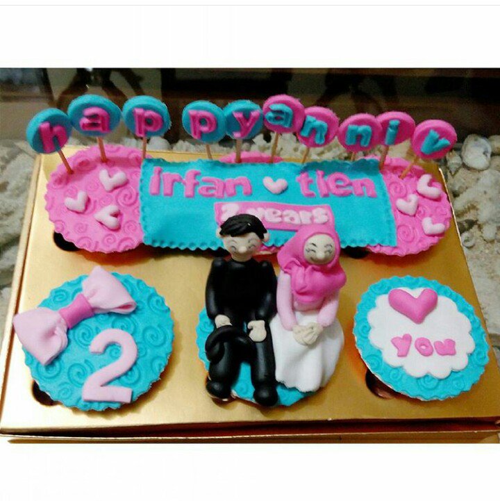 SnazzyCluster's tweet photo. Custom Cupcake 
theme : Anniversary 2 years 💜 https://t.co/PQqwZ9uL59