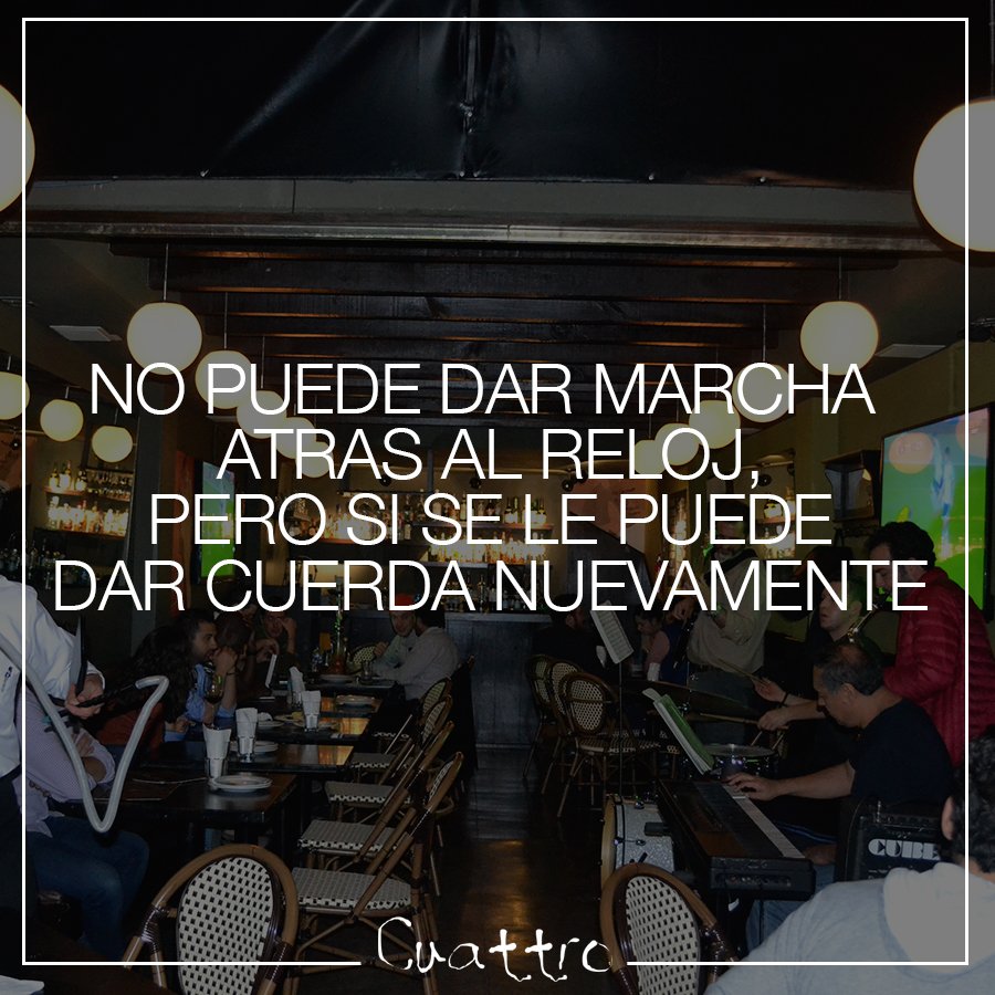 CuattroTeca's tweet photo. ¡No dejes que el buen ánimo del fin de semana desaparezca! Ven al #Cuattro #Tecamachalco a cenar delicioso. https://t.co/SHwI86jEdS