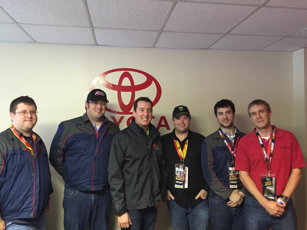 ToyotaLemons's tweet photo. Congrats to @KyleBusch onthe @NASCAR chase championship. #toyotanation #toyotafamily #jgr #WellDeserved https://t.co/QvDJHqSG0D