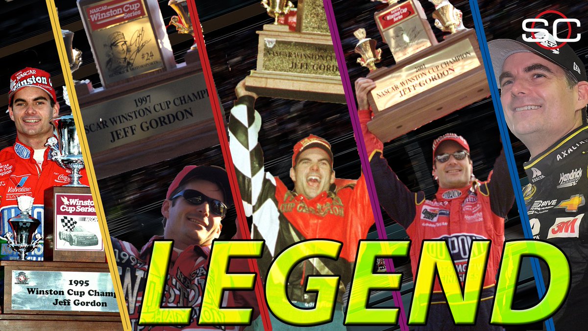 SportsCenter's tweet photo. After a storied career, Jeff Gordon has finished his final race. https://t.co/HYu5VSHug9