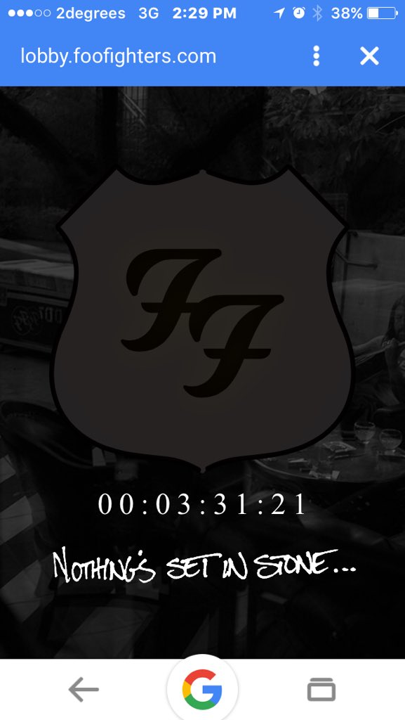 Foo_Fighters_NZ's tweet image. 3 and a half hours and counting.
#foofighters #nothingsetinstone #newfoofighters
