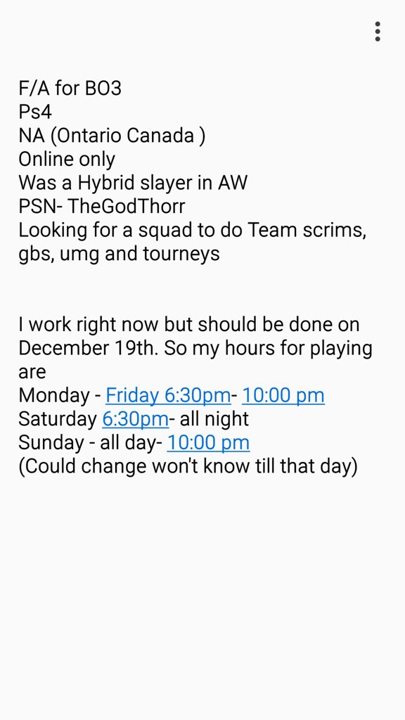TheGodThorr's tweet photo. RT plz @ShawnAbner @PS4CoDFAs @BlackOps3Scrims @Gamer_RTweets @Cod8sandscrims @topfreeagents @VigorRT @CodRTHub https://t.co/jtOLsy8UiK