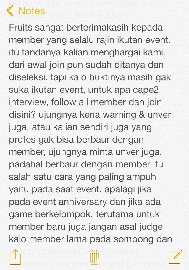 brosisplus's tweet photo. [!!!] HELP RT &amp; SPREAD

renungan pagi dari Fruits ♡ https://t.co/buVJQt0uLV