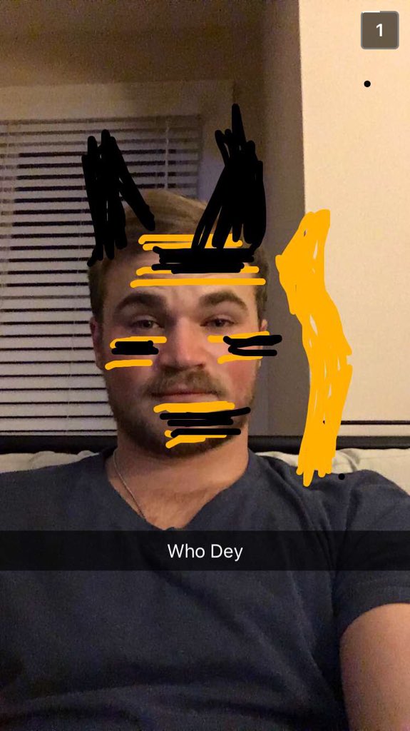 D_Baron10's tweet photo. #WhoDey https://t.co/l4KNWL8LHN