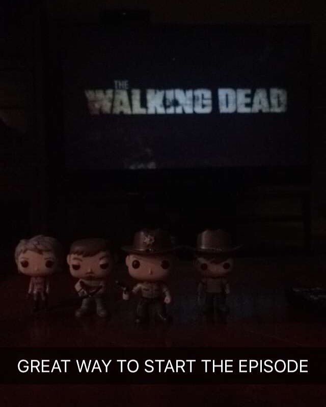 KaylynCrain's tweet photo. Couldn't be happier with how tonight's episode started 🙏🏽 #TheWalkingDead @hardwick https://t.co/tUfHRplnto