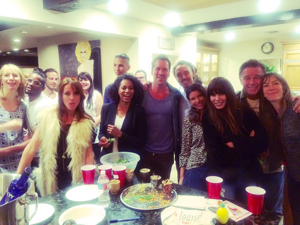 Happy game night house! The birthday girl Nadine Velazquez &Ryan Carnes LOVE playing & getting messy! 