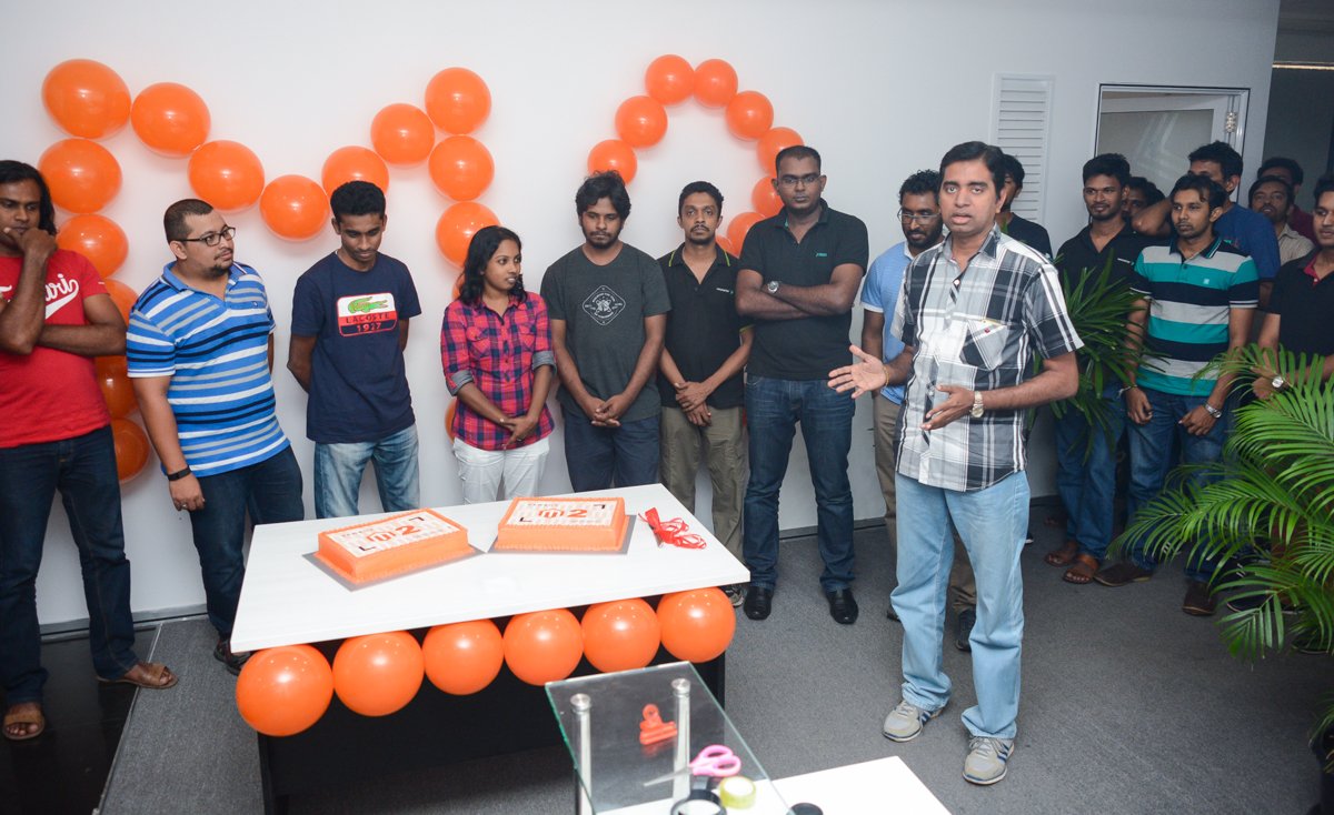 Netstarter_SL's tweet photo. Congratulations to the #Venroy Team! Here's how we celebrated at the SL office. #Netstarter_SL #Magento2 #eCommerce https://t.co/cOQzjV02Ni