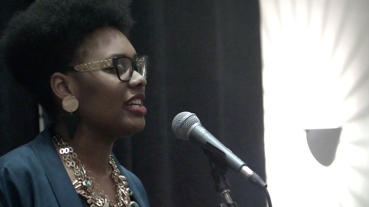 Blavity's tweet photo. Who do you picture when you think of a "feminist?" https://t.co/F44cerZ7Ph #spokenword https://t.co/iV2O6P4ZgJ