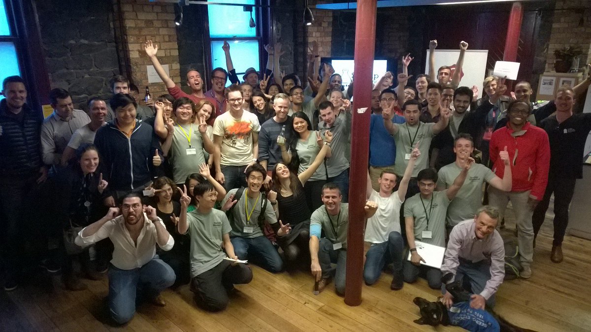 What a blast we all had! Hope to see you all soon <a href="/StartupWeekend/">Techstars Startup Weekend</a> <a href="/SWMelb/">Startup Weekend Women Melbourne 13-15 September</a> #SWMelb15 #startup #hackathon @YorkButter