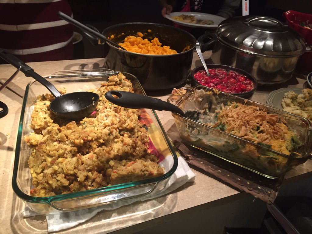 megan_lee8's tweet photo. Had a blast at international Thanksgiving! We have way too many leftovers... #pleasetakesome https://t.co/Xx1AqiCjZx